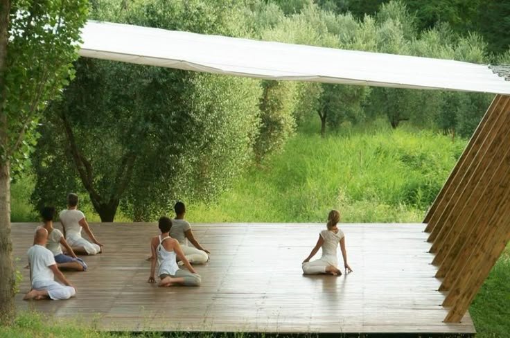 yoga in italy