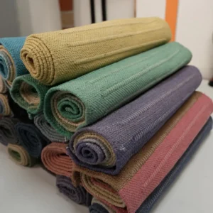prana artisan handloom cotton yoga mat